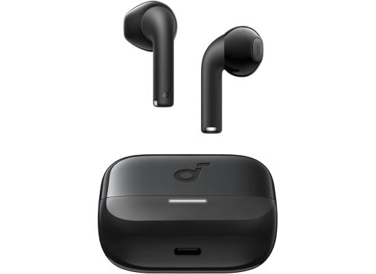 Anker Soundcore K20i, Semi-in-Ear Earbuds, Bluetooth Wireless, 36H Playtime, Fast Charge, Clear Sound, Comfortable Fit, ENC 2-Mic Clear Calls, Custom EQ, IPX5, Bluetooth 5.3, App Control - Black